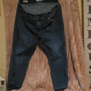 torrid Women's Slim Straight Dark Blue Jeans